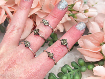 pyrite-rings