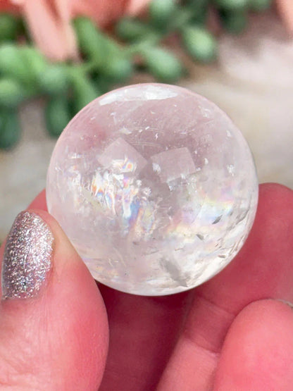 Optical Calcite Spheres