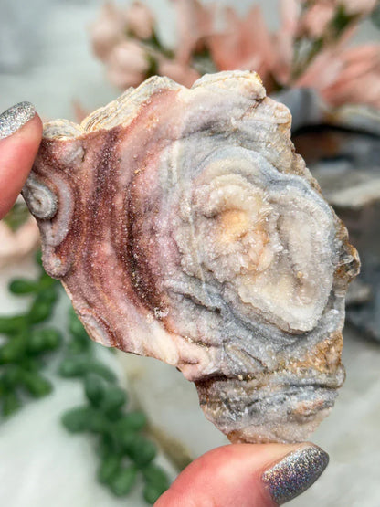 red-gray-chalcedony-flower