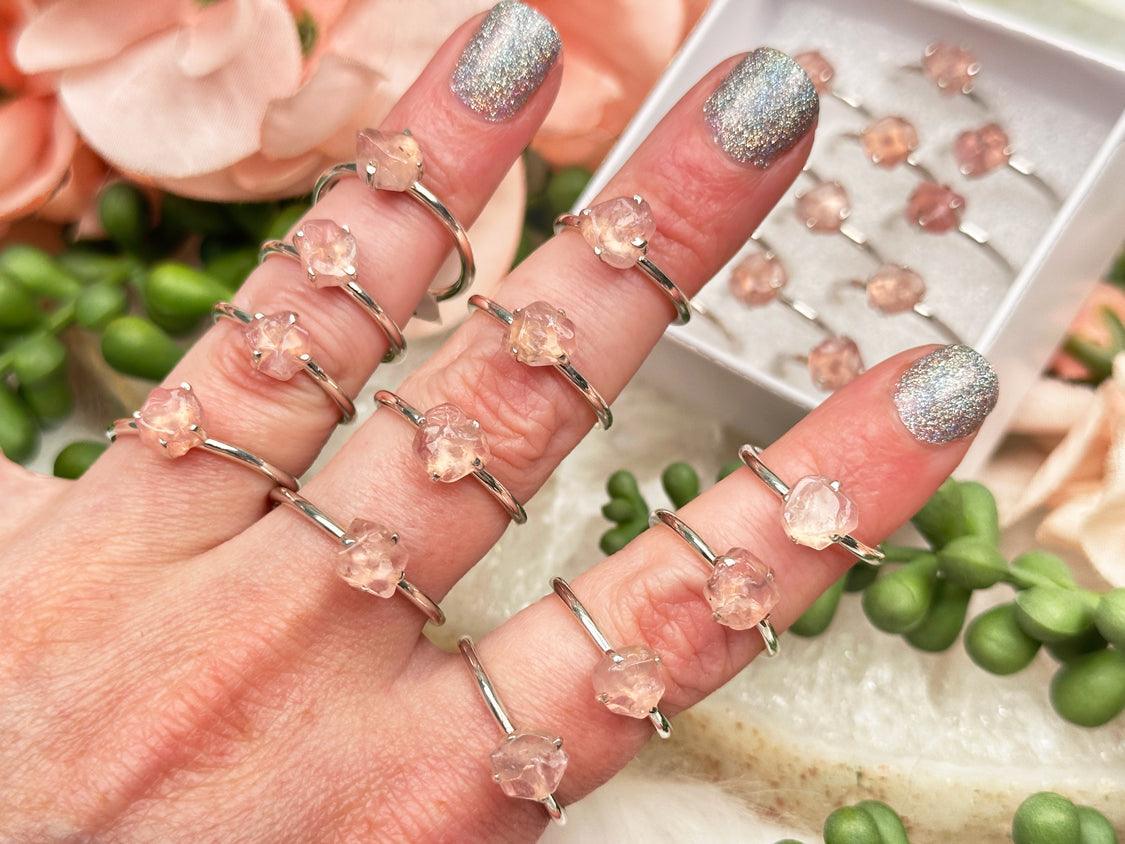 rose-quartz-rings