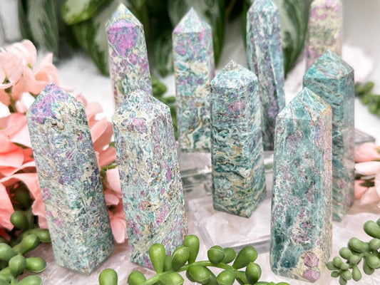 ruby-fuchsite-obelisk-points