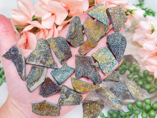 Russian Rainbow Pyrite