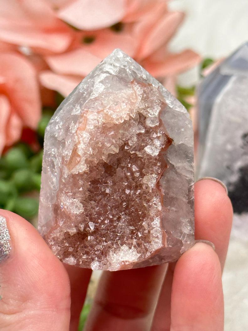 Agate Crystal Points