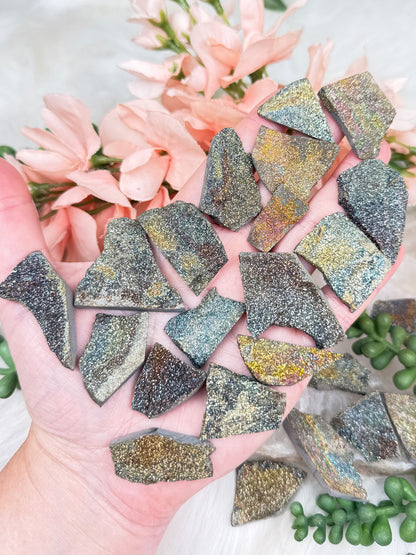 Small Russian Rainbow Pyrite