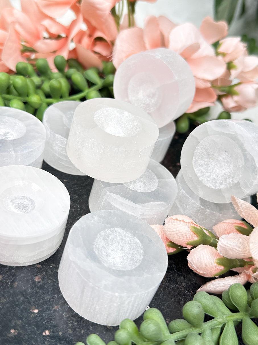 small-selenite-sphere-stands