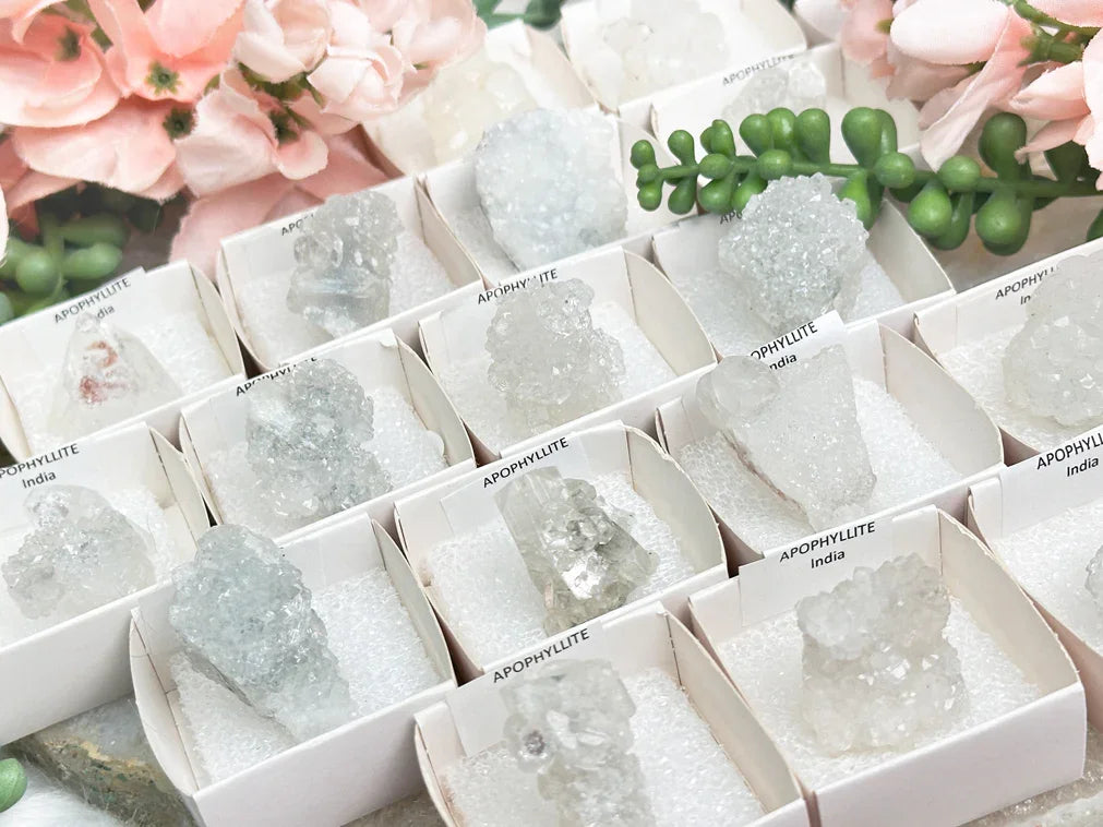 Apophyllite Specimen Box