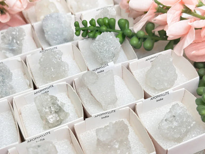 Apophyllite Specimen Box