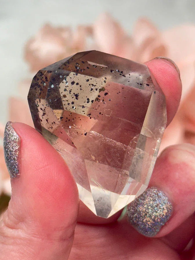 Included Geometric Quartz & Amethyst