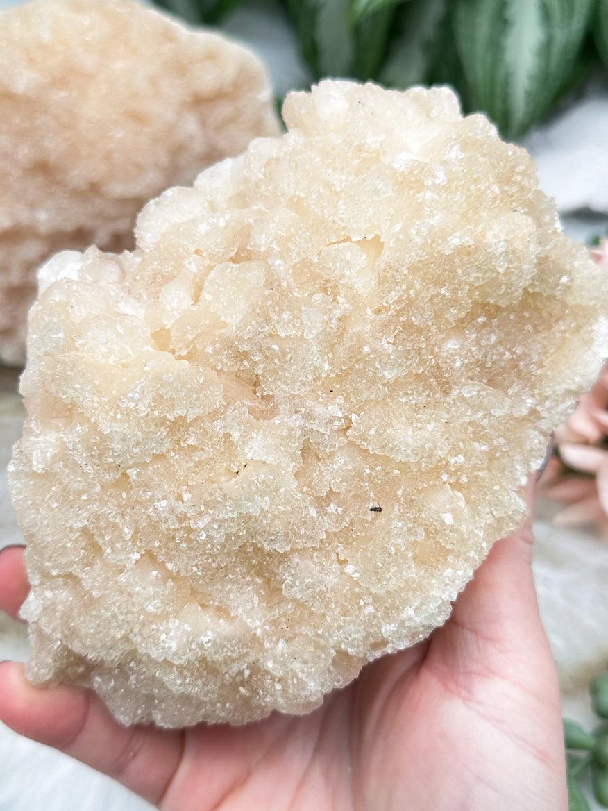 Druzy Peach Stilbite