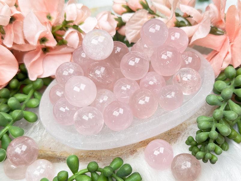 tiny-rose-quartz-spheres