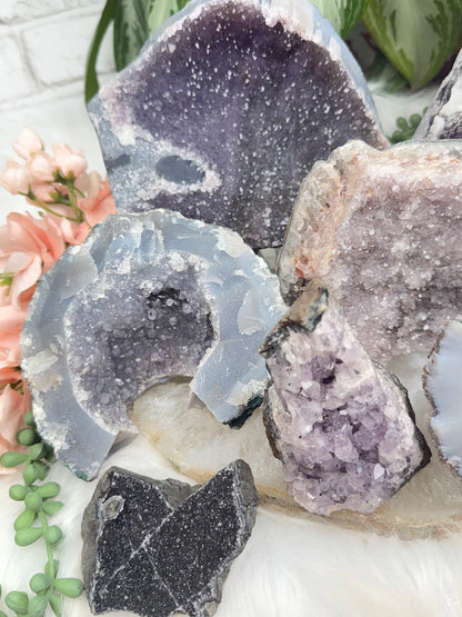 Amethyst Geodes & Pieces