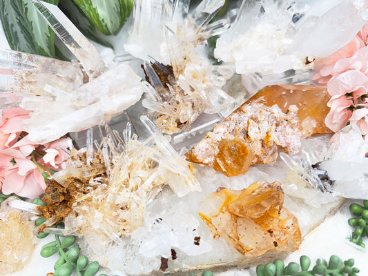 Colombian Quartz With Limonite