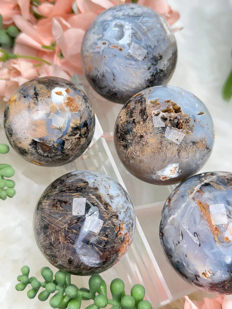 unique-rutile-agate-spheres