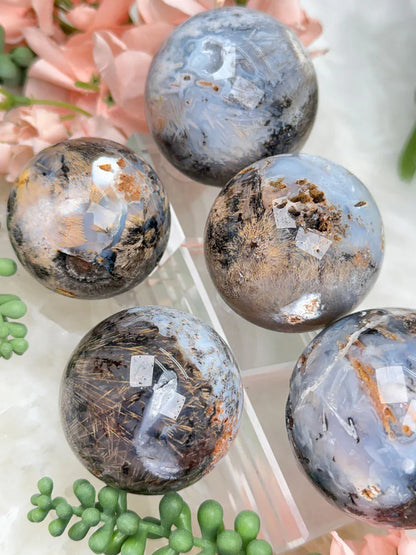 unique-rutile-agate-spheres
