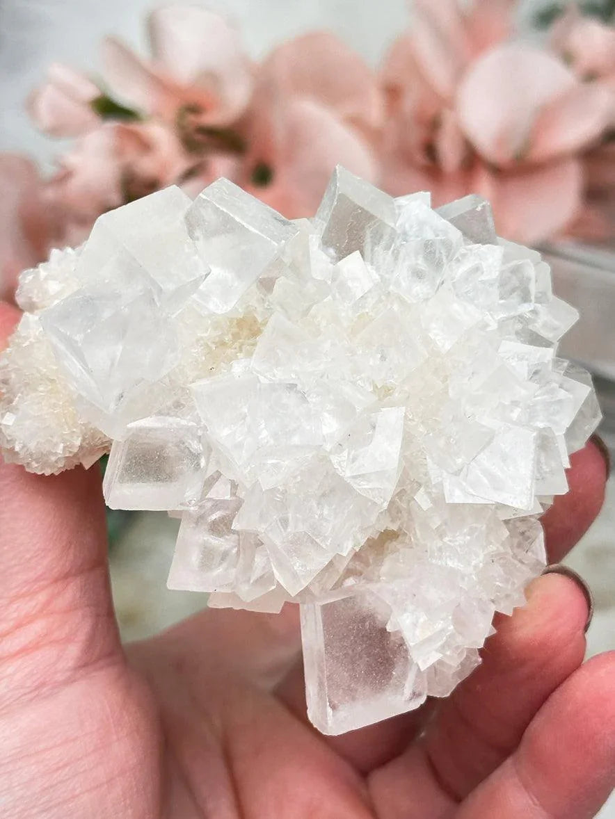 white-indonesian-calcite-cluster