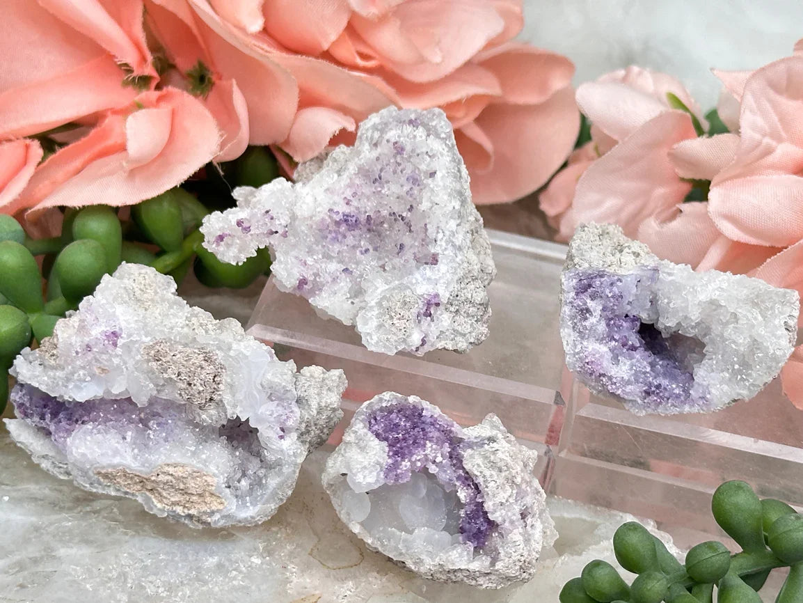 Small Spirit Flower Geodes