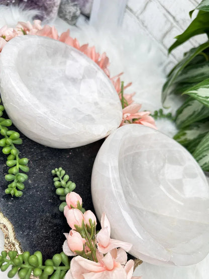 White Quartz Bowls