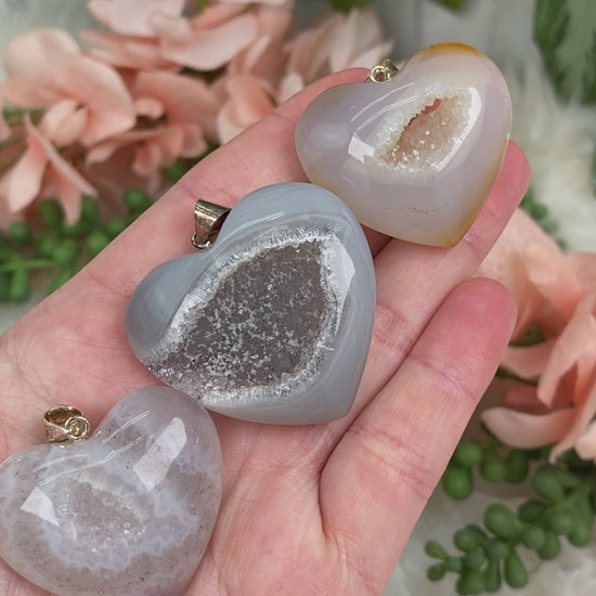 Agate-Heart-Pendants-Videos