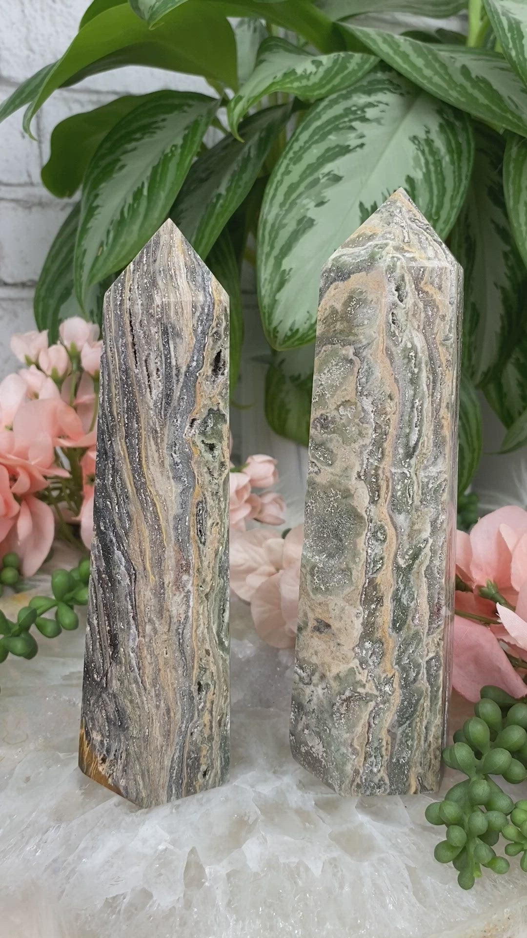 Light-Tan-Green-Ocean-Jasper-Points