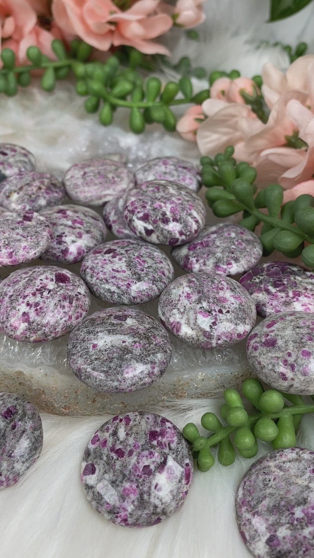 Polished-Ruby-in-Albite-Worry-Stone-video