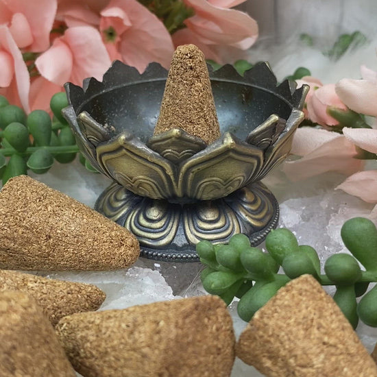 Palo-Santo-Incense-Cones-for-Crystal-Cleansing-video