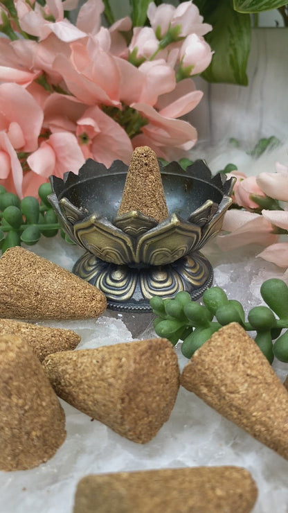 Palo-Santo-Incense-Cones-for-Crystal-Cleansing-video