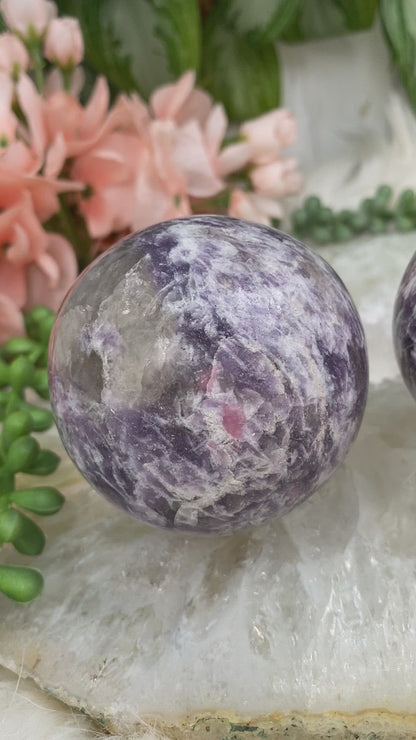 Pink-Tourmaline-Spots-Lepidolite-Spheres