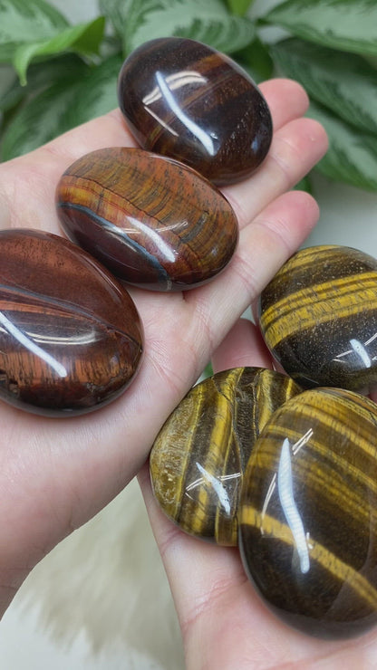 Red-Yellow-Tiger-Eye-Pillows-Palm-Stones