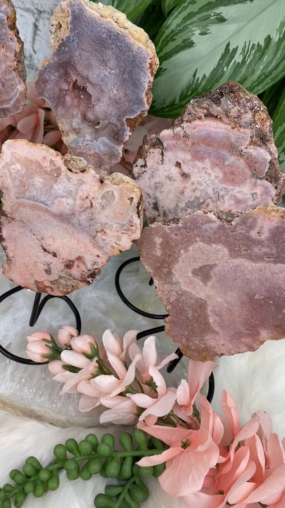 Brazilian-Pink-Amethyst-Crystals-Video