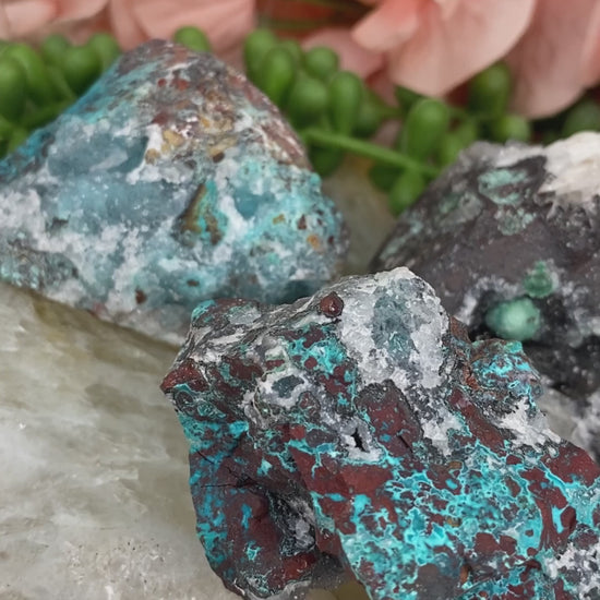 Gray-Blue-Druzy-Chrysocolla-from-Peru-Video