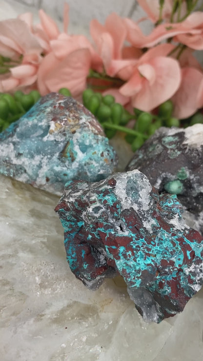 Gray-Blue-Druzy-Chrysocolla-from-Peru-Video