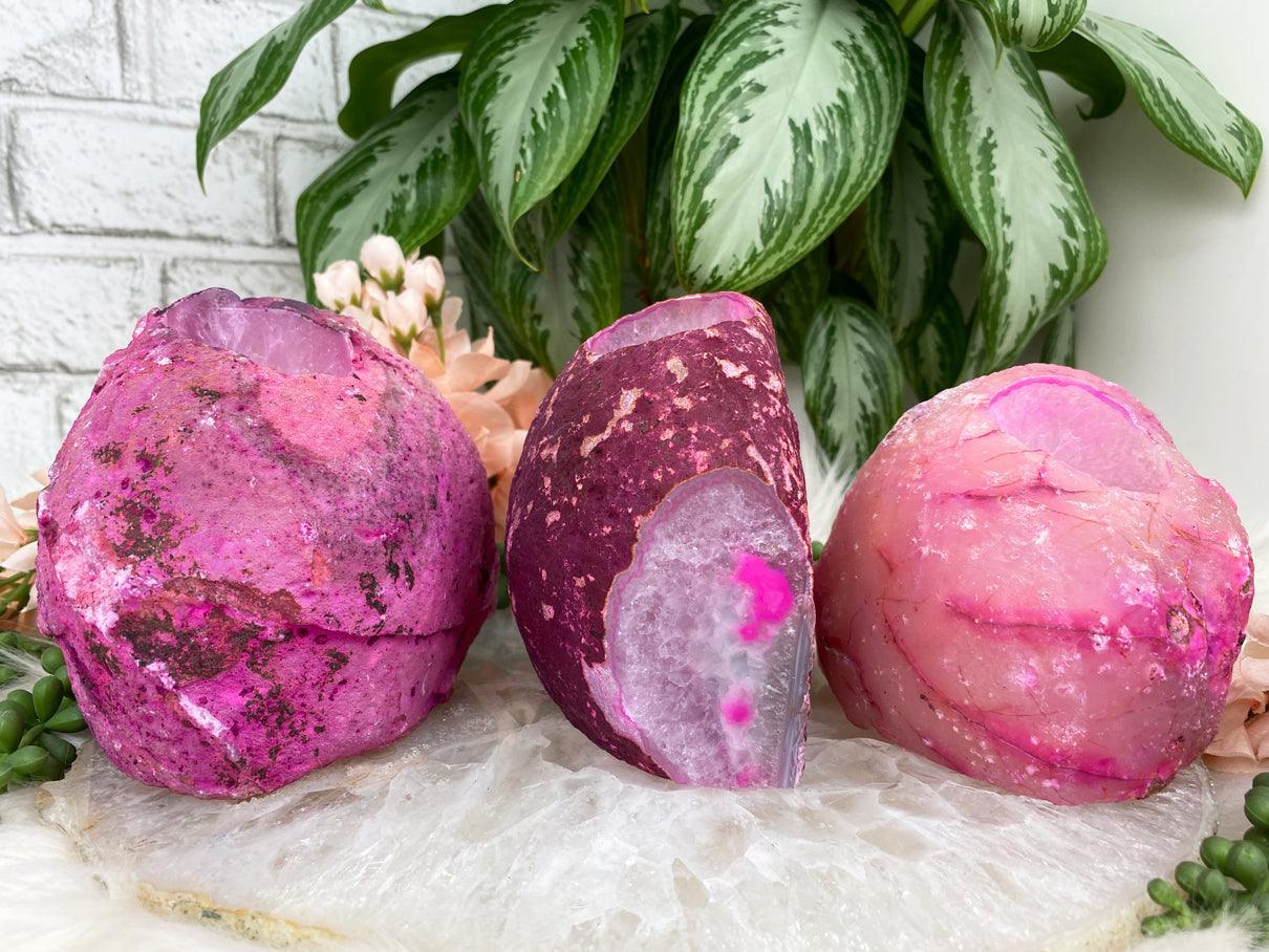 Pink-Geode-Candle-Holder