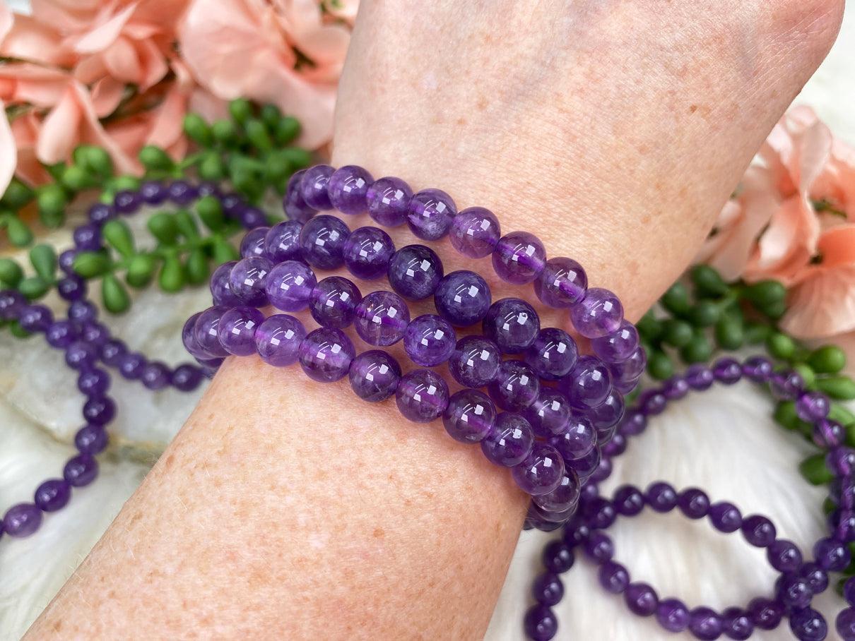 Amethyst-Beaded-Bracelet