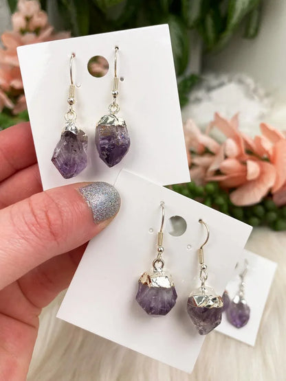 Amethyst-Earrings