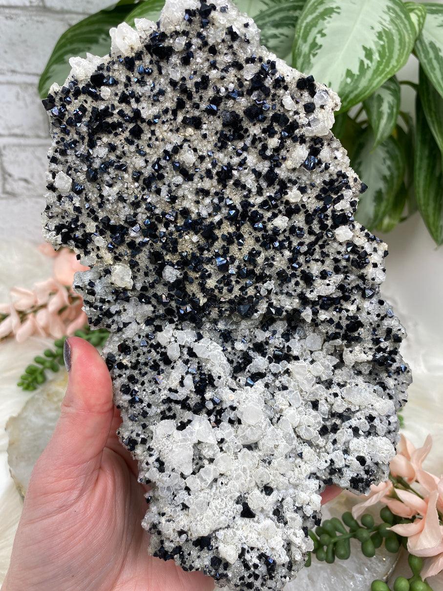 Black-Ilvaite-on-Quartz-Dalnegorsk-Russia-for-sale