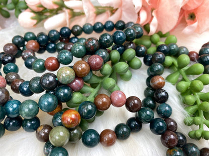 Green Fancy Jasper Bracelet