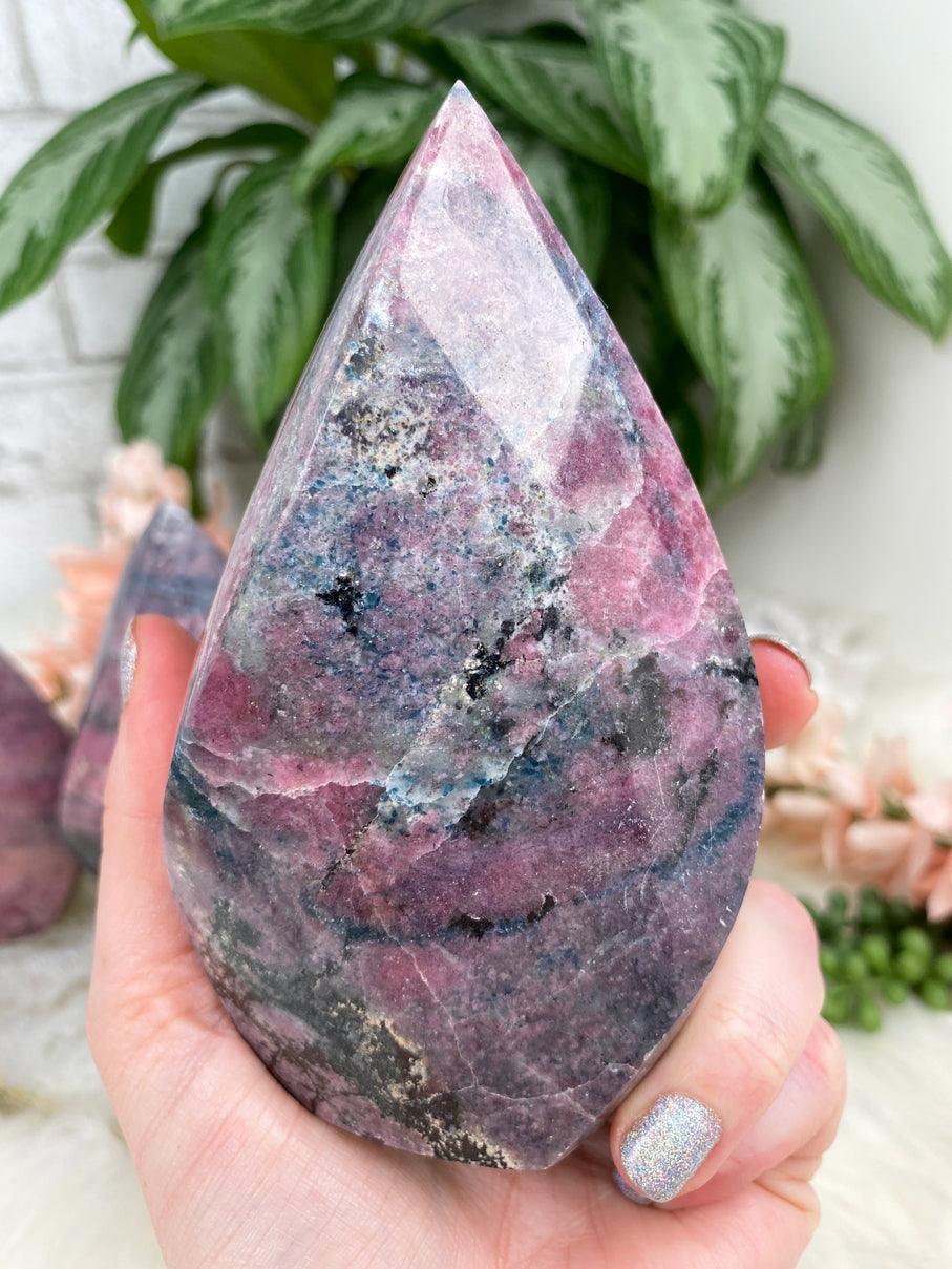 Blue-Kyanite-Rhodonite-Flame-Crystal