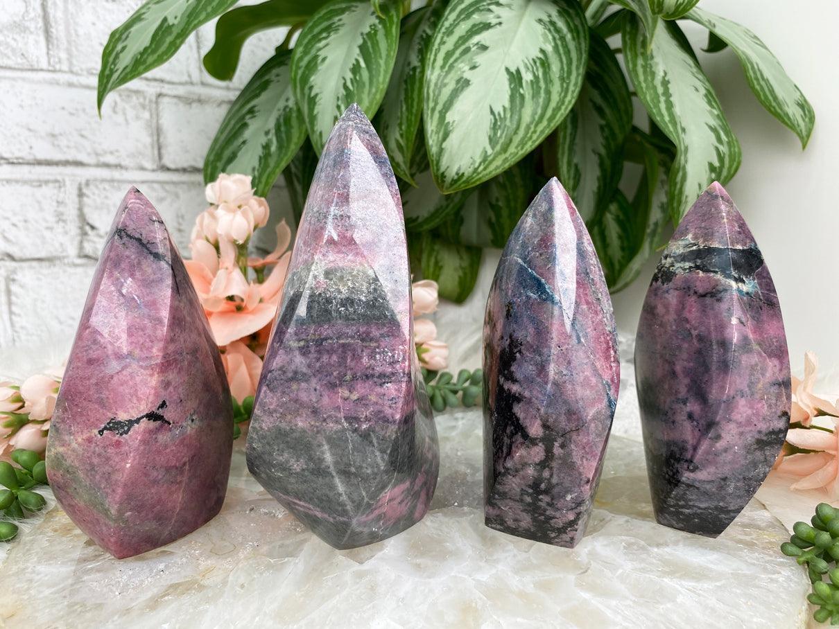 Brazil-Kyanite-Rhodonite-Flames