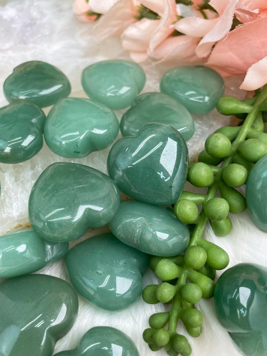 Brazilian-Green-Aventurine-Hearts