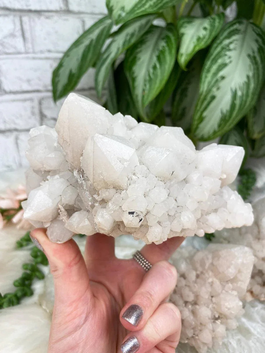 Candle-Quartz-Cluster