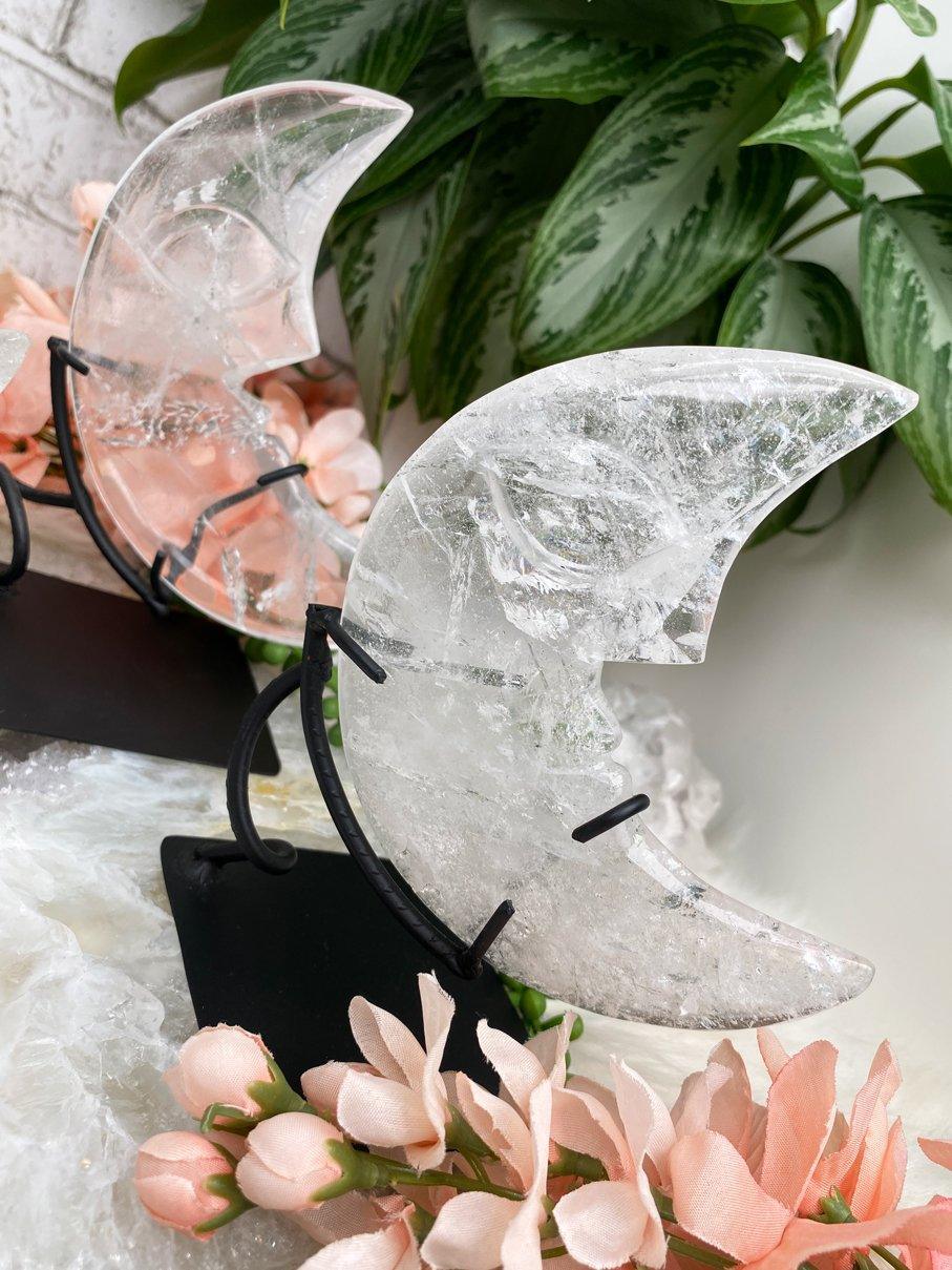 Carved-Clear-Quartz-Crystal-Moon-on-Stand