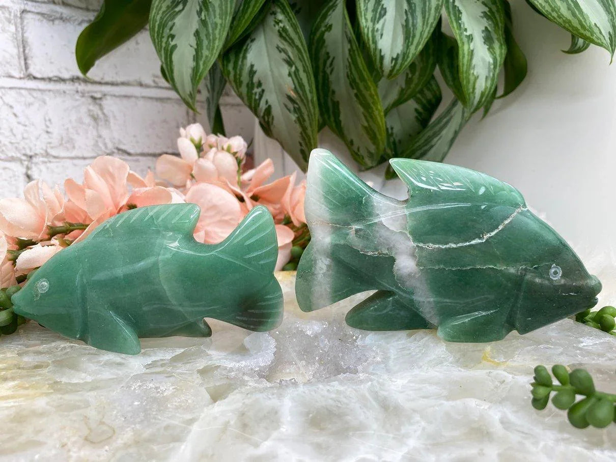 Carved-Green-Aventurine-Fish-Crystals