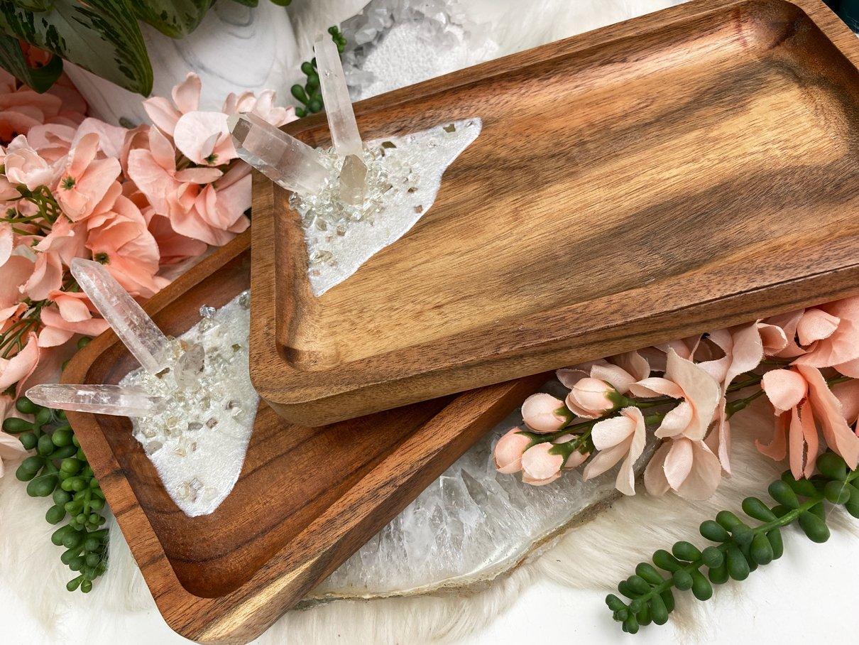 Clear-Quartz-Geode-Resin-Wood-Tray-Crystal-Gift