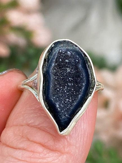 Silver Agate Rings