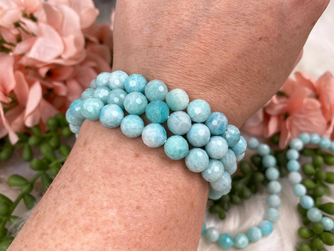 Faceted-Amazonite-Bracelet