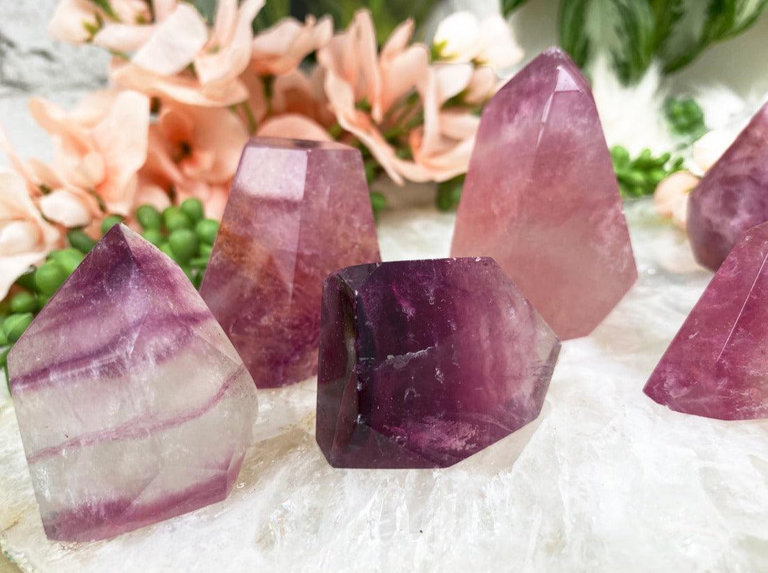 Pink Purple Fluorite