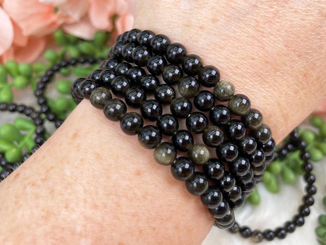 Gold-Obsidian-Bracelets