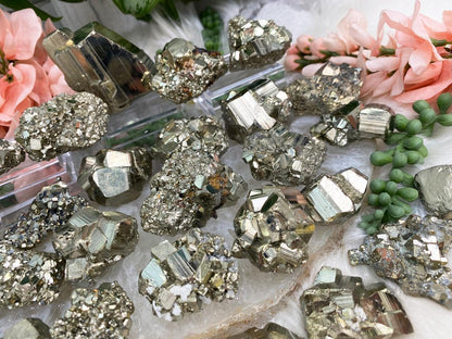 Gold-Peruvian-Pyrite-Clusters