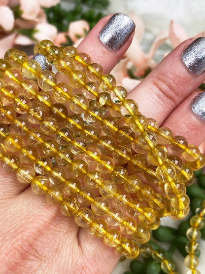 Gold-Rutile-in-Quartz-Stretch-Bracelets