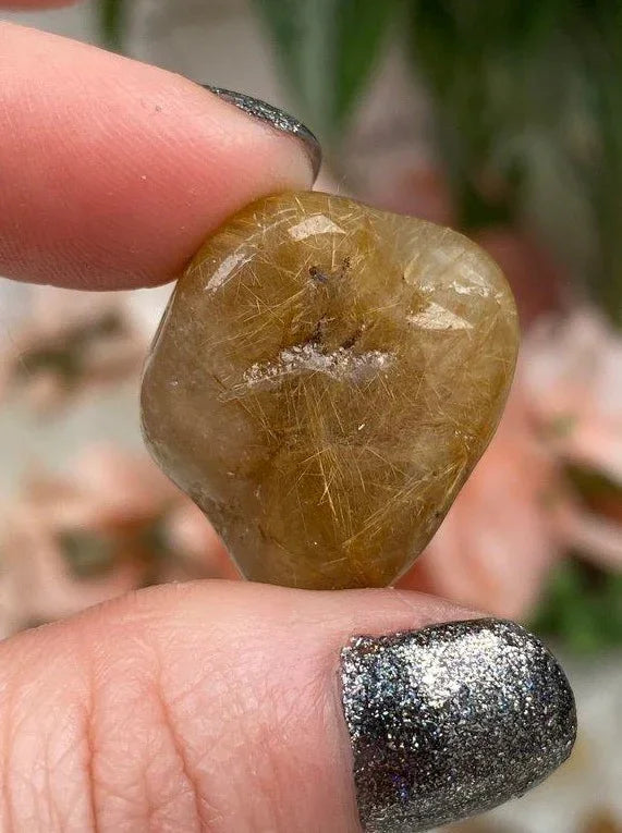 Tumbled-Golden-Rutile-Quartz